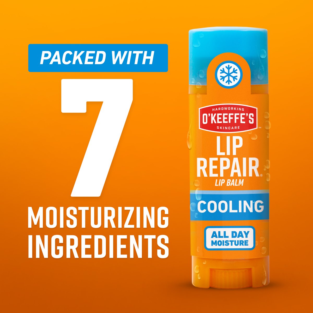 미국직구 O'Keeffe's Cooling 4g 2팩 / O'Keeffe's Cooling, Moisturizing & Long-Lasting Lip Repair 4