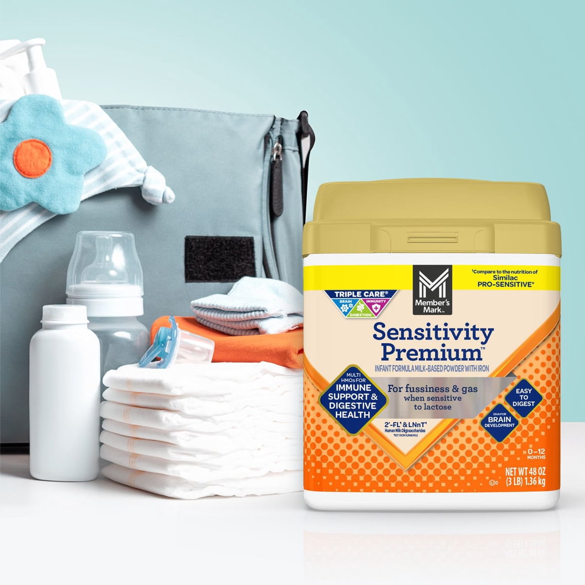 미국직구 멤버스마크 1.4kg / Member's Mark Sensitivity Premium Baby Formula, 1.4kg 7