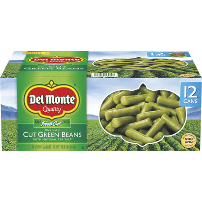 미국직구 Del Monte Cut Green Beans, 14.5 oz can, 12 ct