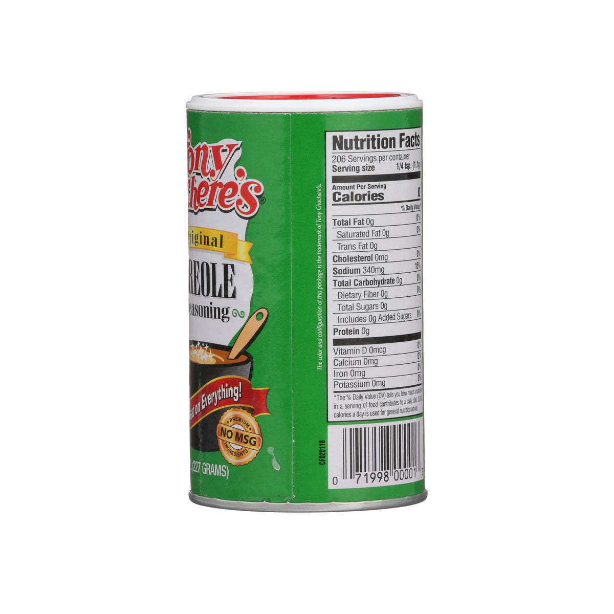 미국직구 토니차체리 Seasoning, Cajun, 8 oz