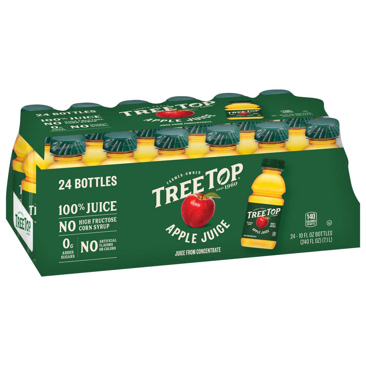미국직구 Tree Top 100% Apple Juice, 10 fl oz, 24 ct