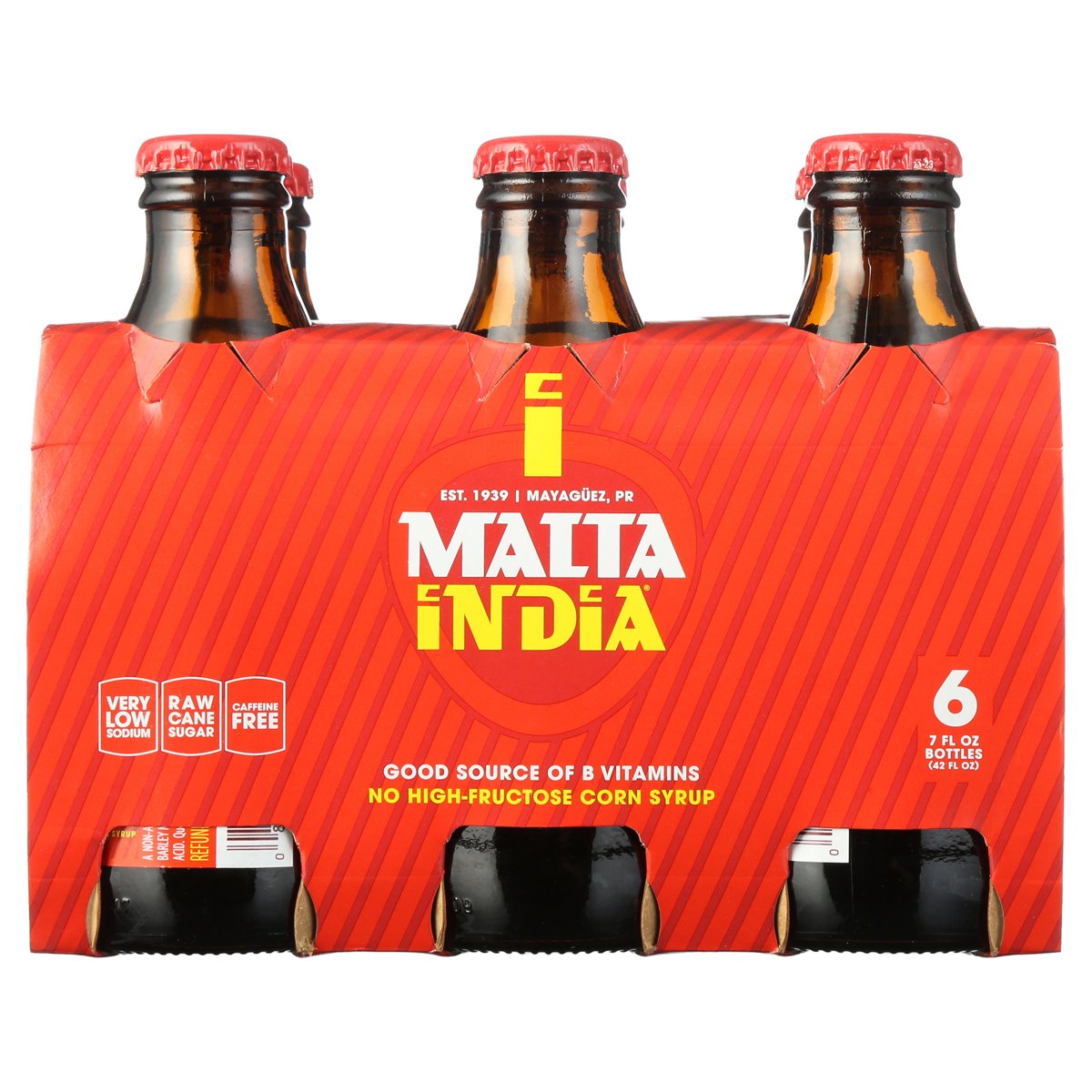 미국직구 Malta India Malt 207ml 6팩 / Malta India Malt Beverage, 6 Pack, 207ml Glass Bottles x2 5