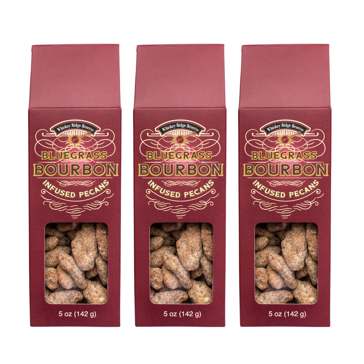 미국직구 DM Snacks Bluegrass 견과 142g 3팩 / DM Snacks Bluegrass Original Bourbon Pecans 142g Box 5