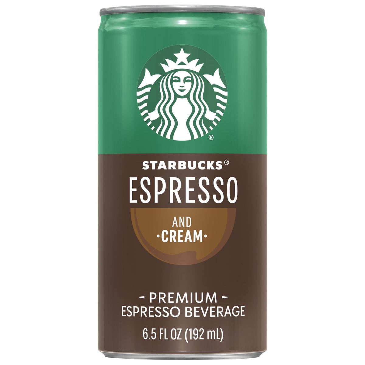 미국직구 Starbucks Premium Espresso Beverage, Espresso and Cream, 6.5 fl oz, 12 ct