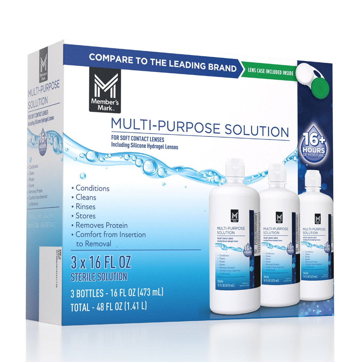 미국직구 멤버스마크 473ml / Member's Mark Multi-Purpose Contact Lens Solution, 473ml, 3 pk. 1
