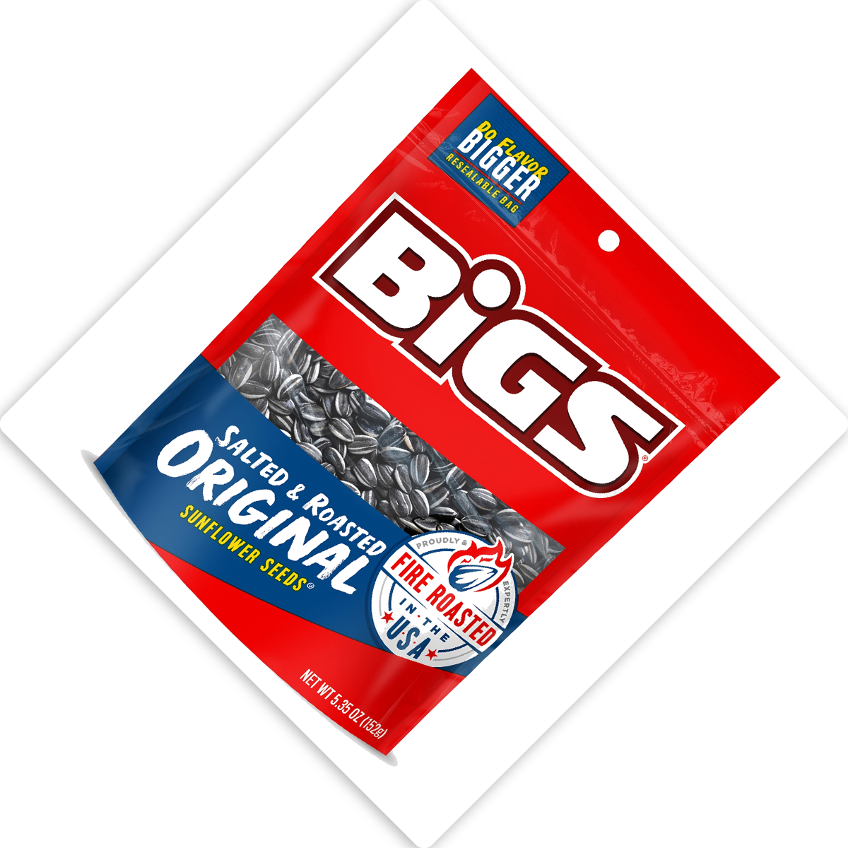 미국직구 2 Pack BIGS 152g 2팩 / 2 Pack | BIGS Original Salted and Roasted Sunflower Seeds, 12 B 4