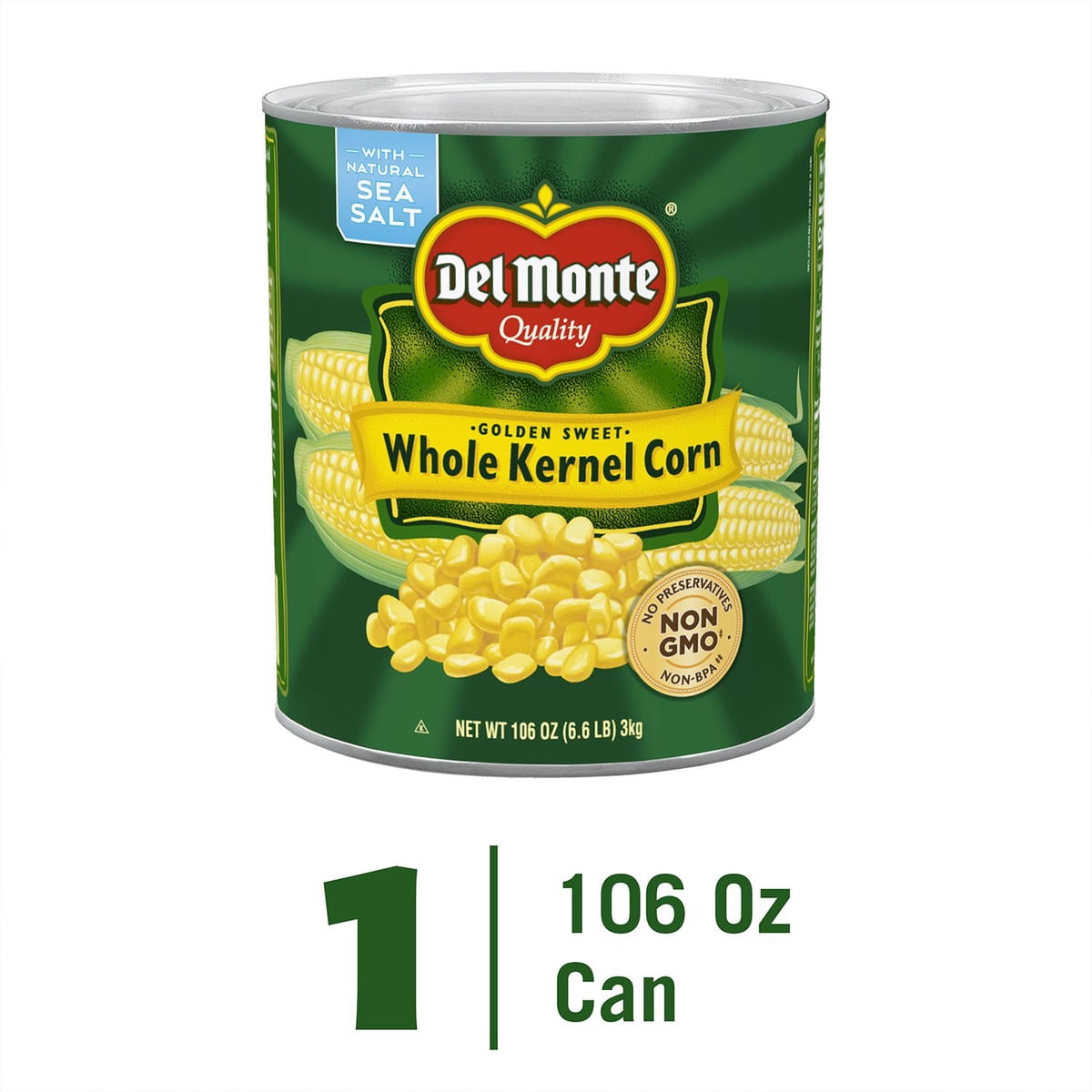 미국직구 Del Monte Whole 3.0kg / Del Monte Whole Kernel Corn, 3.0kg 2