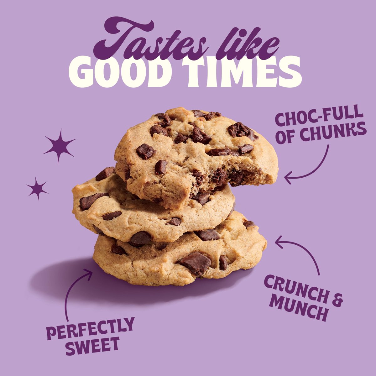미국직구 3x Back To 초콜릿 6팩 / 3x | Back To Nature - Chocolate Chunk Cookies - Made With Serious 4