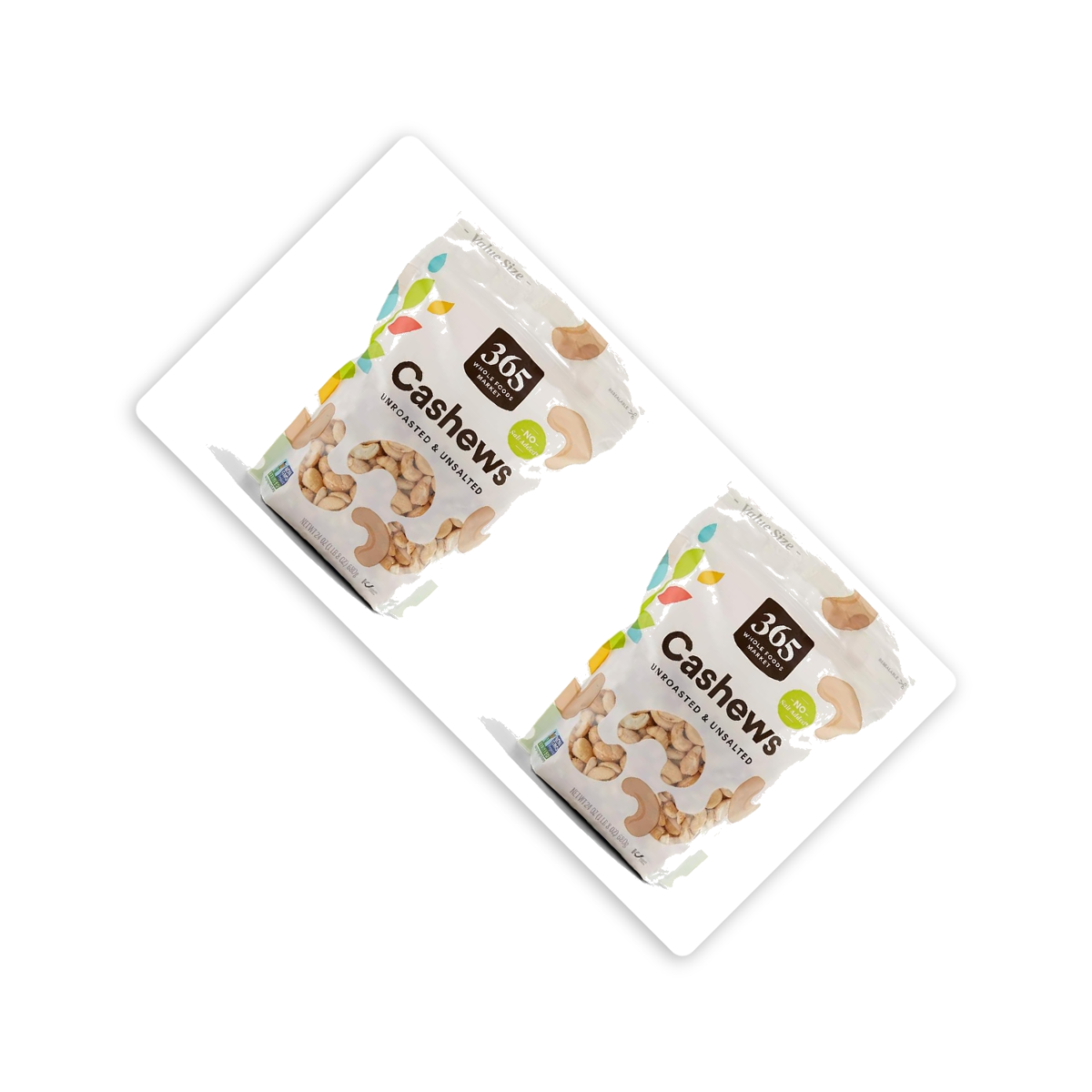 미국직구 2 Pack 365 견과 680g 2팩 / 2 Pack | 365 by Whole Foods Market Cashews Unsalted and Unroa 4