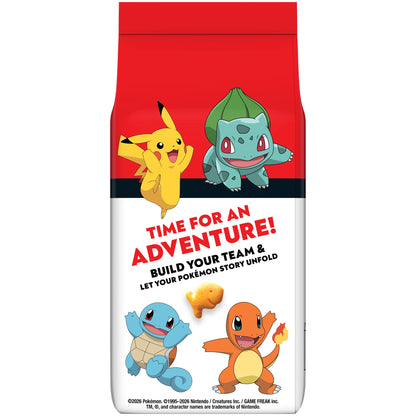 미국직구 골드피쉬 Pokemon Cheddar Crackers, 6.6 oz Bag