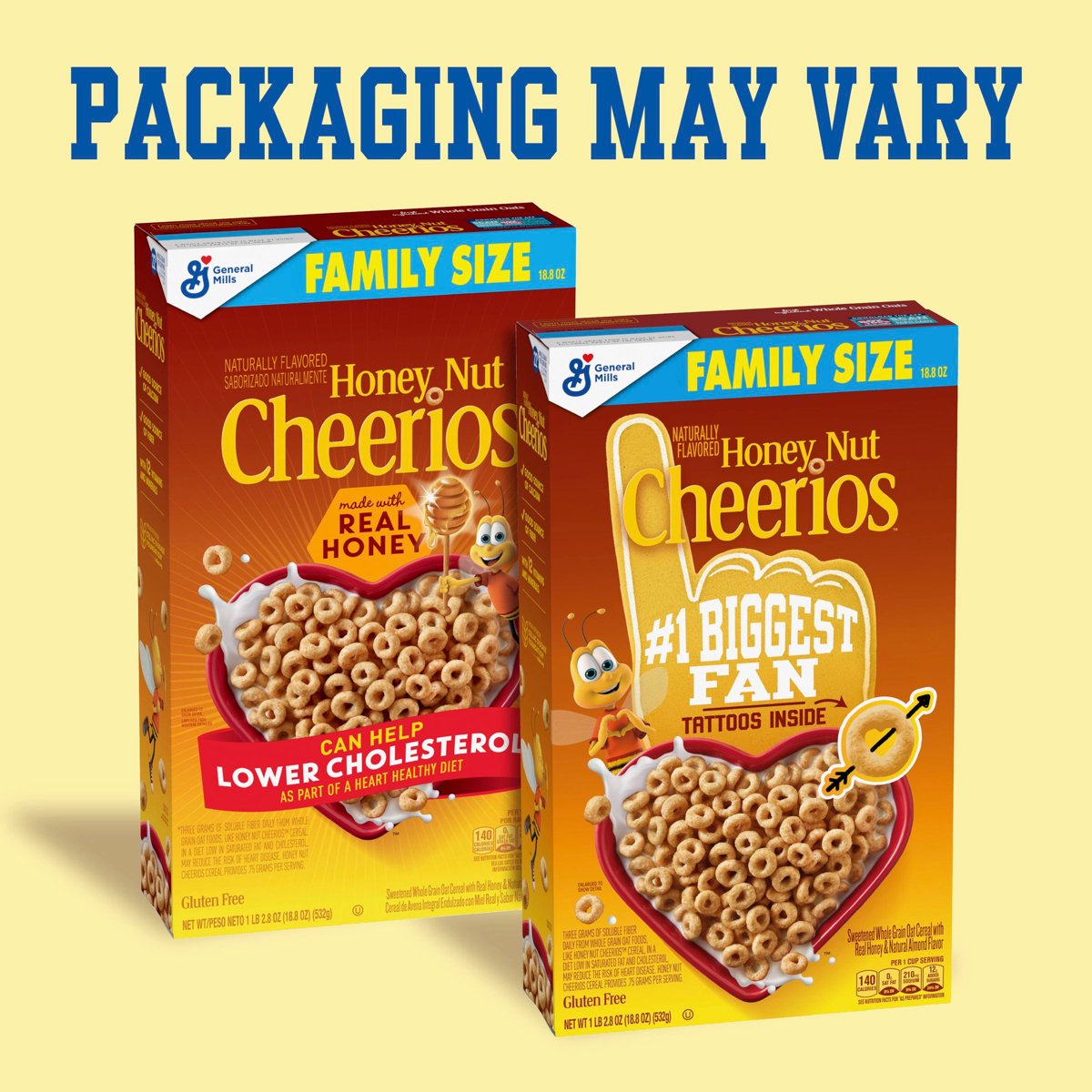 미국직구 Honey 견과 533g 2팩 / Honey Nut Cheerios, Heart Healthy Gluten Free Breakfast Cereal, Fa 2
