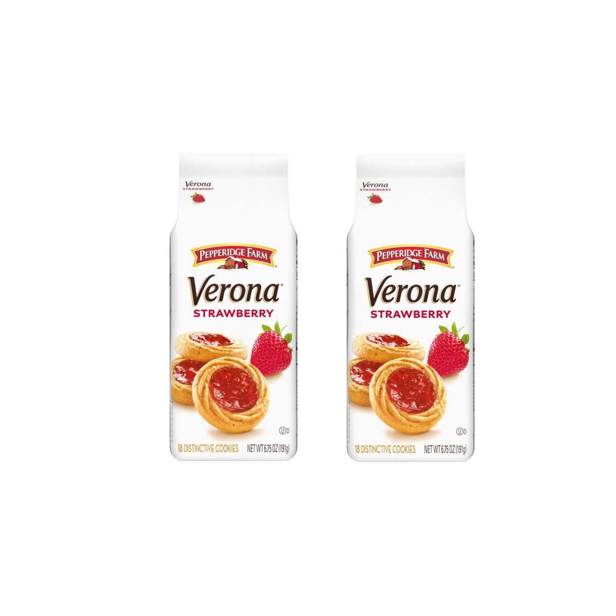 미국직구 3x Pepperidge Farm 과자 191g 2팩 / 3x | Pepperidge Farm Verona Strawberry Thumbprint Coo 2