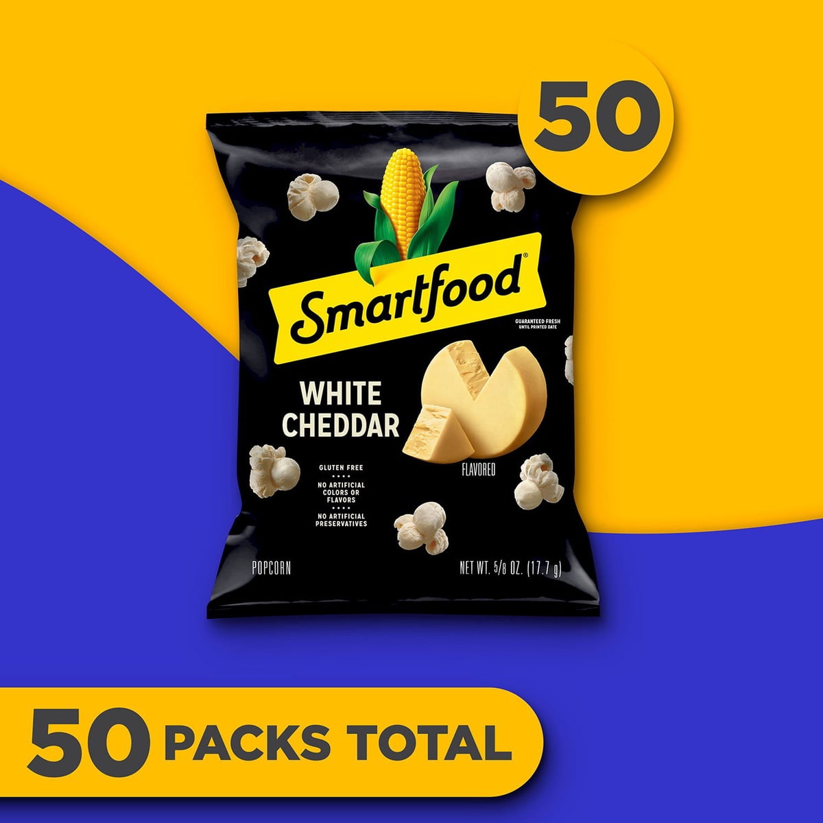 미국직구 Smartfood 18g / Smartfood White Cheddar Cheese Popcorn, 18g, 50 pk. 3