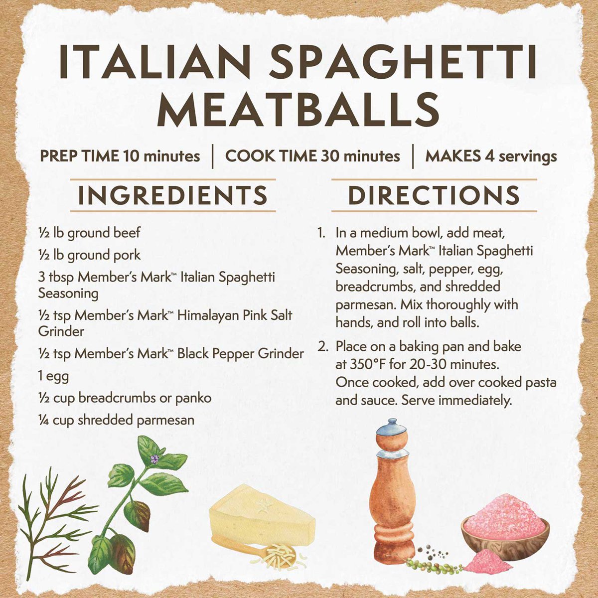 미국직구 Member s Mark 397g / Member’s Mark Italian Spaghetti Seasoning, 397g 5