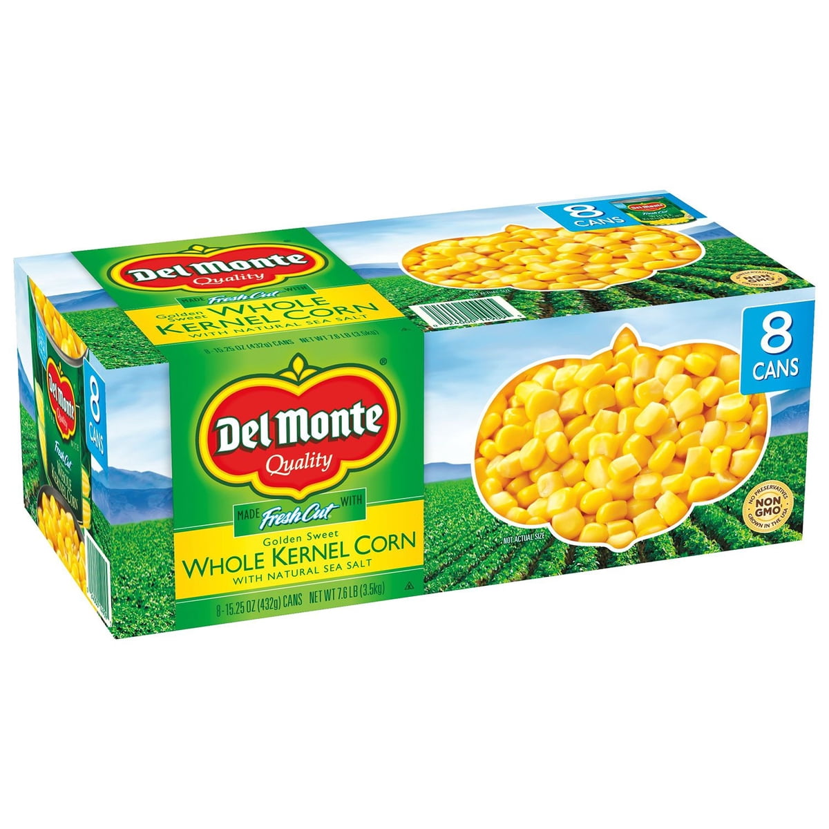 미국직구 Del Monte Golden 432g / Del Monte Golden Sweet Whole Kernel Corn, 432g, 8 pk. 2