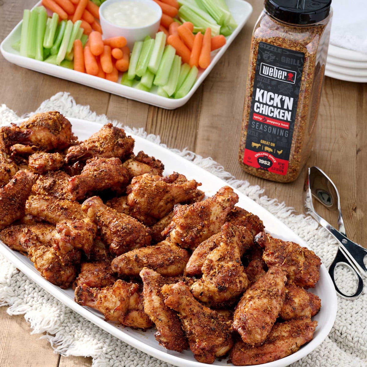 미국직구 Weber Kick'N Chicken 624g / Weber Kick'N Chicken Seasoning, 624g 4
