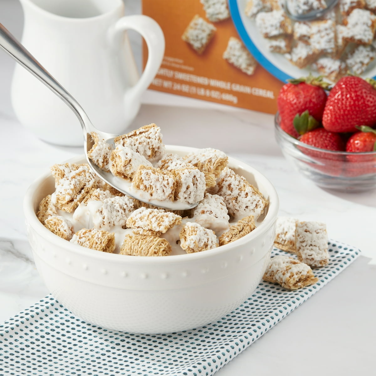 미국직구 Great Value Frosted 680g 2팩 / Great Value Frosted Bite Size Shredded Wheat Cereal, 68 2