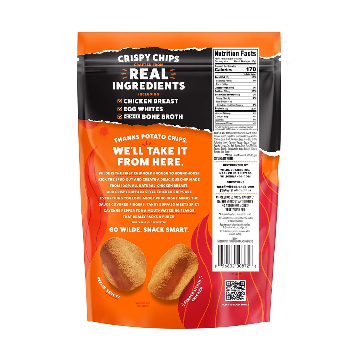 미국직구 WILDE 198g / WILDE Protein Chips Buffalo 198g 7