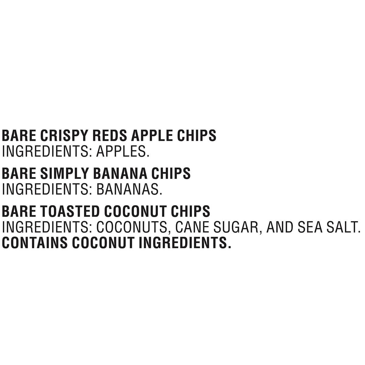 미국직구 Bare Baked Crunchy 15g / Bare Baked Crunchy Variety Pack Chips, 15g, 18 pk. 4