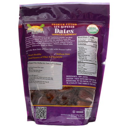 미국직구 Desert Valley Deglet Noor Organic Pitted Dates, 40 oz