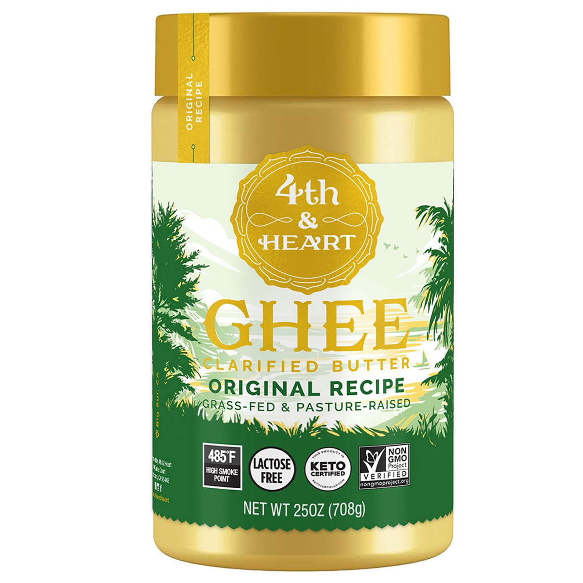 미국직구 4th & Heart 709g / 4th & Heart Original Ghee, Clarified Butter, 709g 1