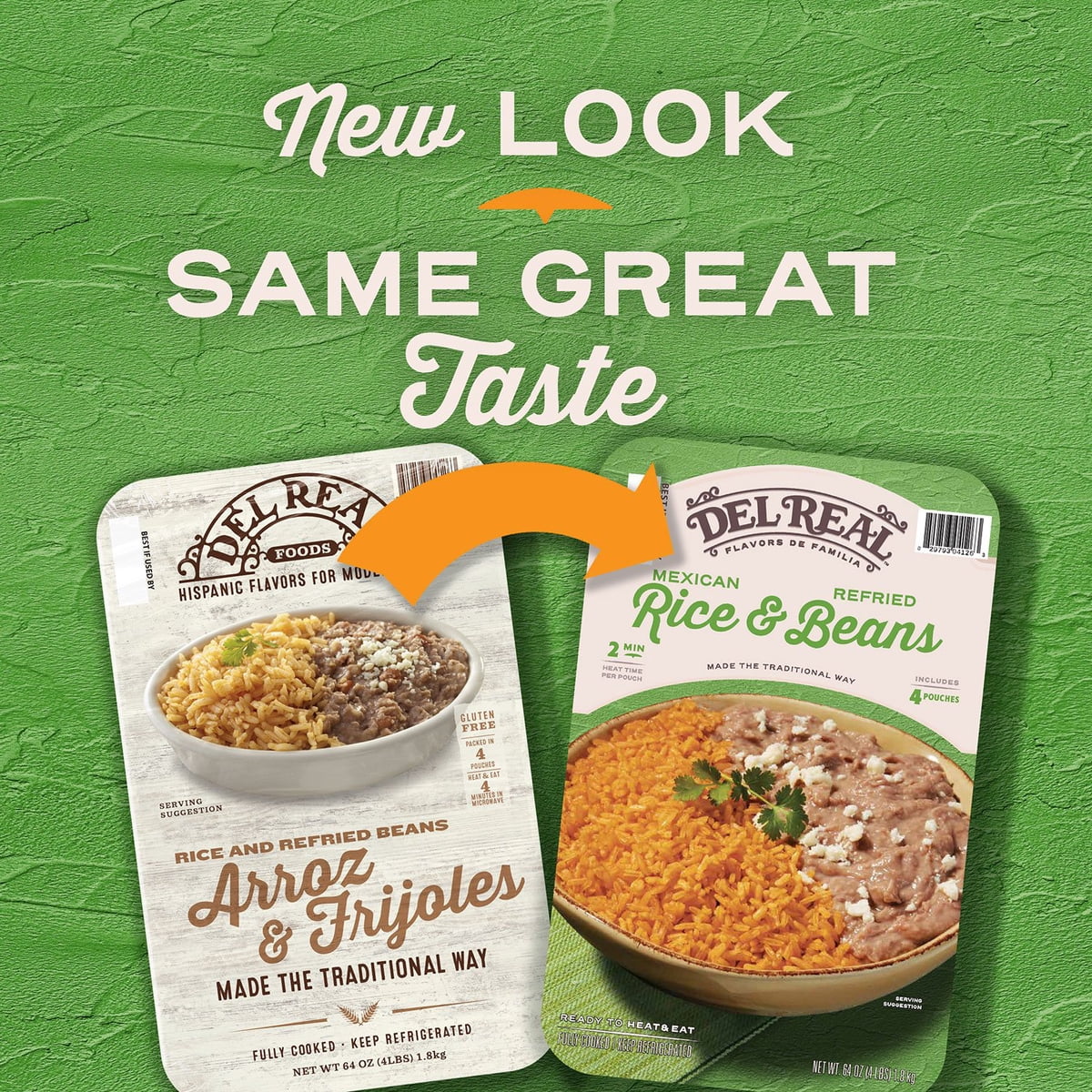 미국직구 Del Real Foods 1.8kg / Del Real Foods Slow Cooked Rice and Refried Beans, 1.8kg 2