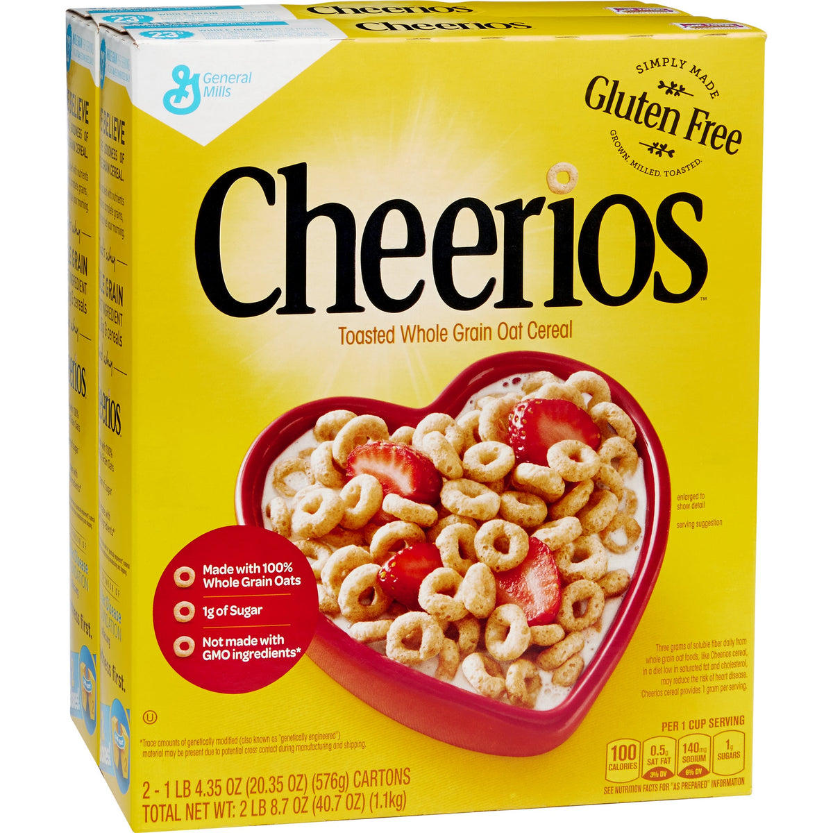 미국직구 치리오스 Cereal, 20.35 oz, 2 ct