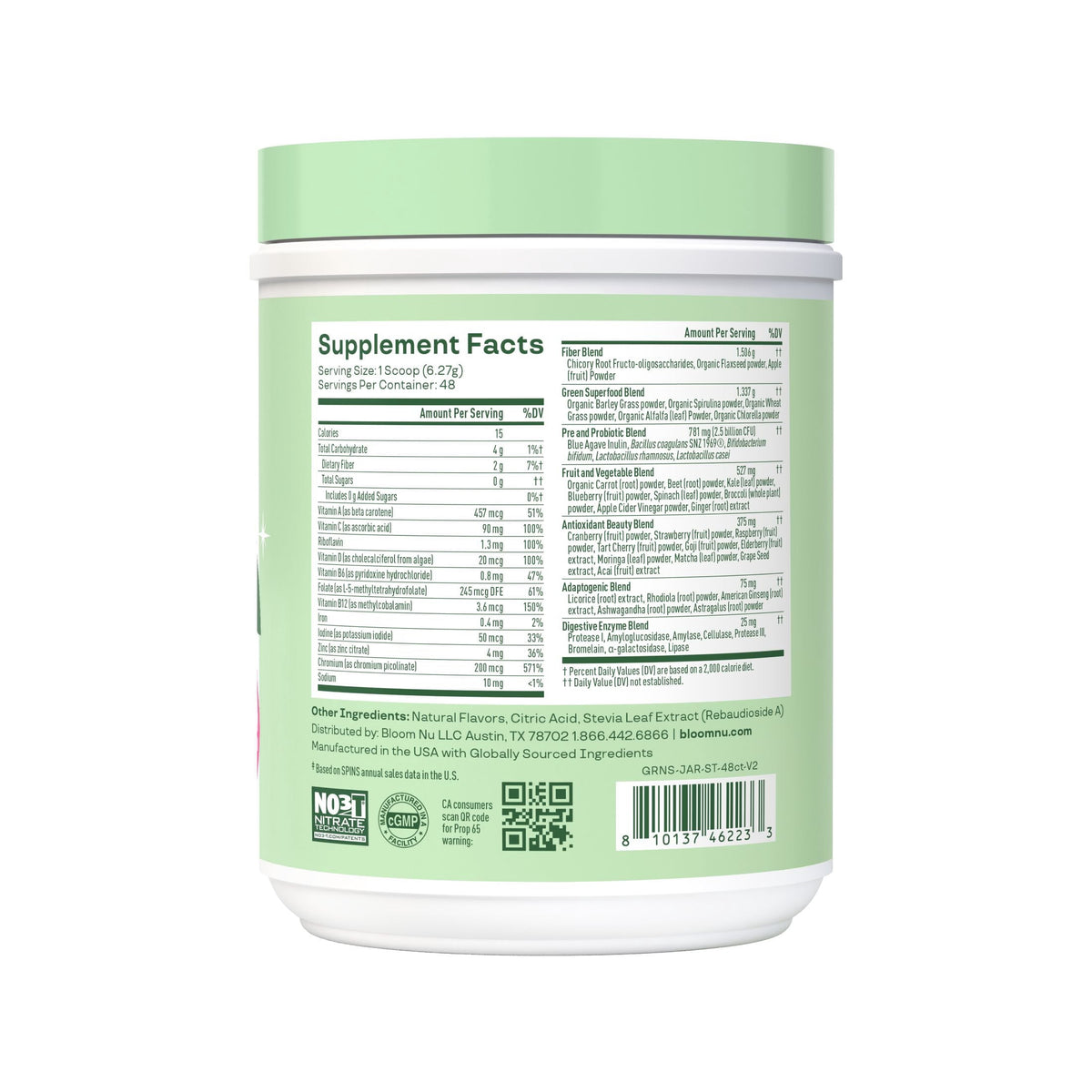 미국직구 Bloom Nutrition Greens 261g / Bloom Nutrition Greens & Superfoods Powder, Shirley Tem 6