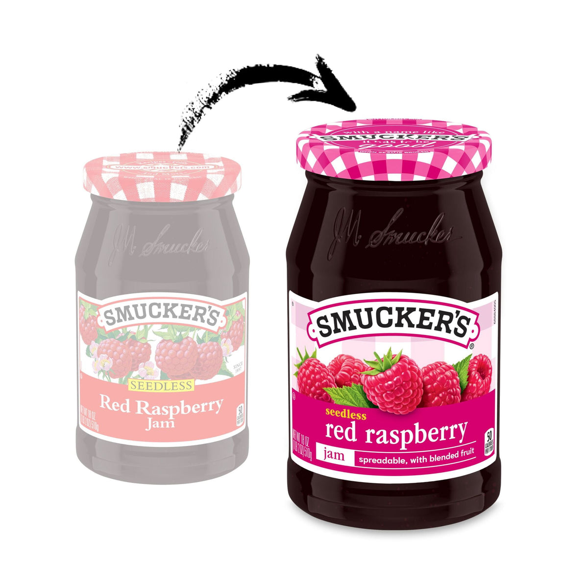 미국직구 Smucker’s Seedless Red Raspberry Jam, 18 oz Jar