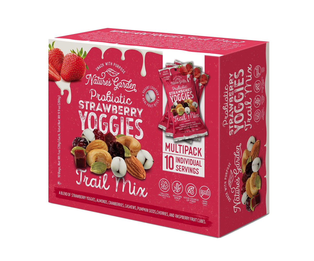 미국직구 Probiotic Strawberry Yoggies 유산균 10팩 / Probiotic Strawberry Yoggies Trail Mix 10ct 3