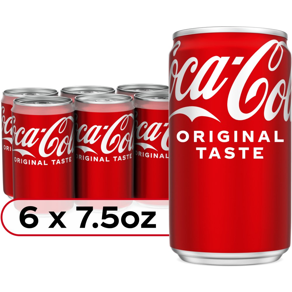 미국직구 Coca-Cola 222ml 6팩 / Coca-Cola Classic Soda Cans 6 CT / 222ml - Pack of 1 x2 Bundle 3