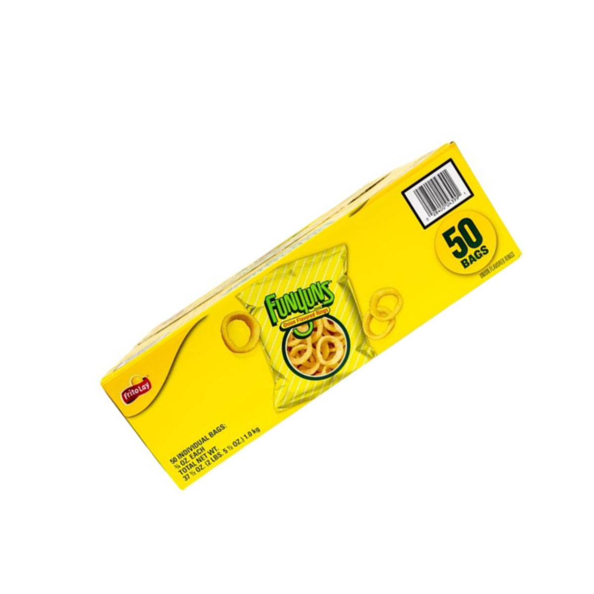 미국직구 Funyuns 21g / Funyuns Original Onion Flavored Rings, 21g Individual Bags, 50 Count B 4