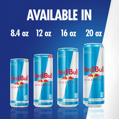 미국직구 레드불 Sugarfree Energy Drink, 8.4 fl. oz. Can, 80mg Caffeine, Taurine & B Vitamins