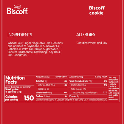 미국직구 Lotus Biscoff Cookies, 35.2 oz