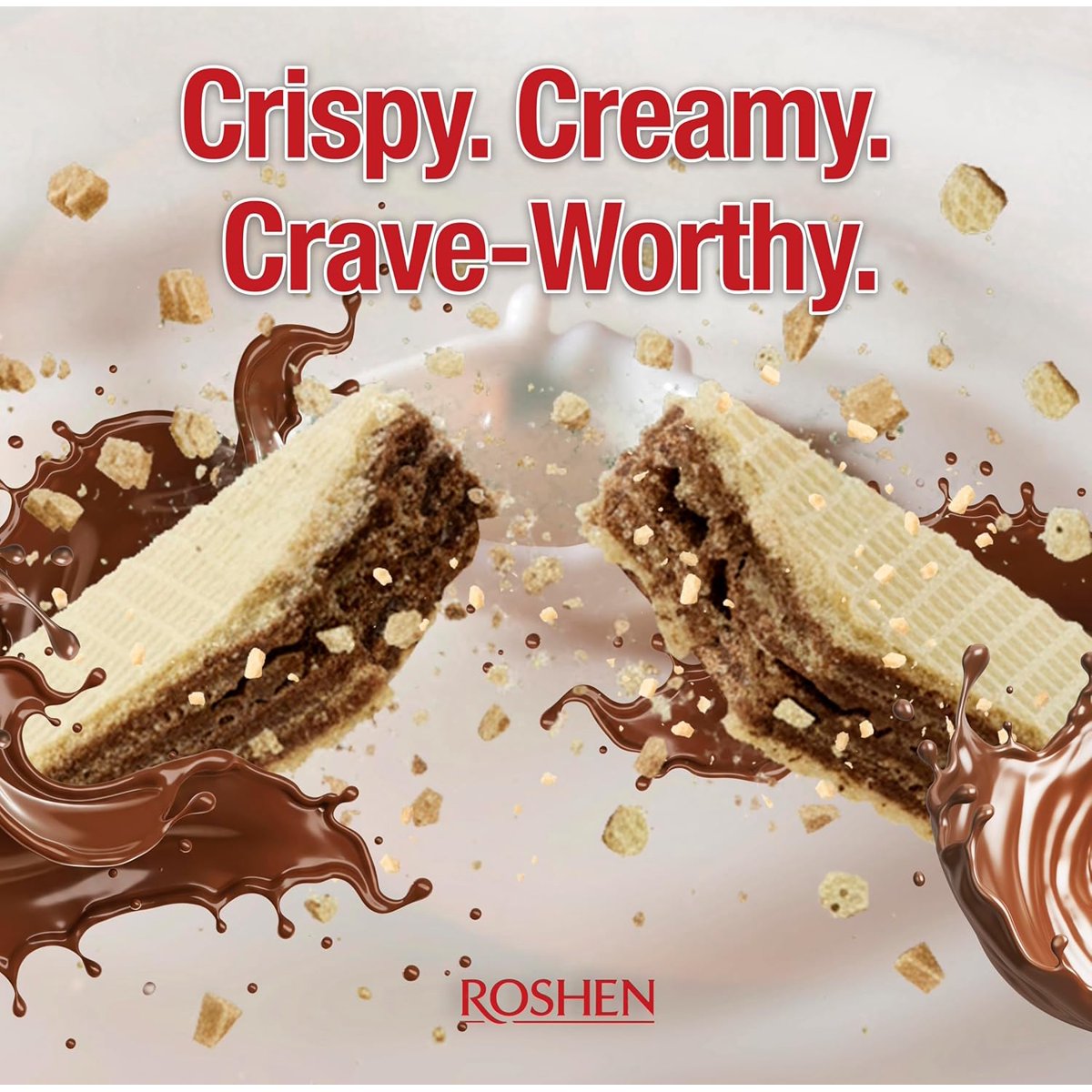 미국직구 Roshen Hazelnut Wafers 견과 215g / Roshen Hazelnut Wafers, Crispy Wafer Cookies with Ha 3