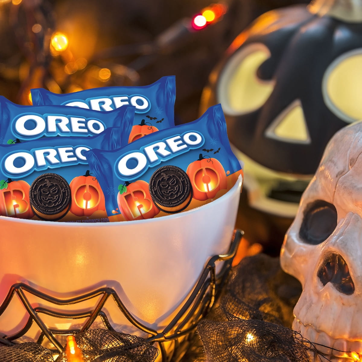 미국직구 OREO Fall Treats 과자 29g / OREO Fall Treats Orange Creme Sandwich Cookies, 29g, 40 pk. 6