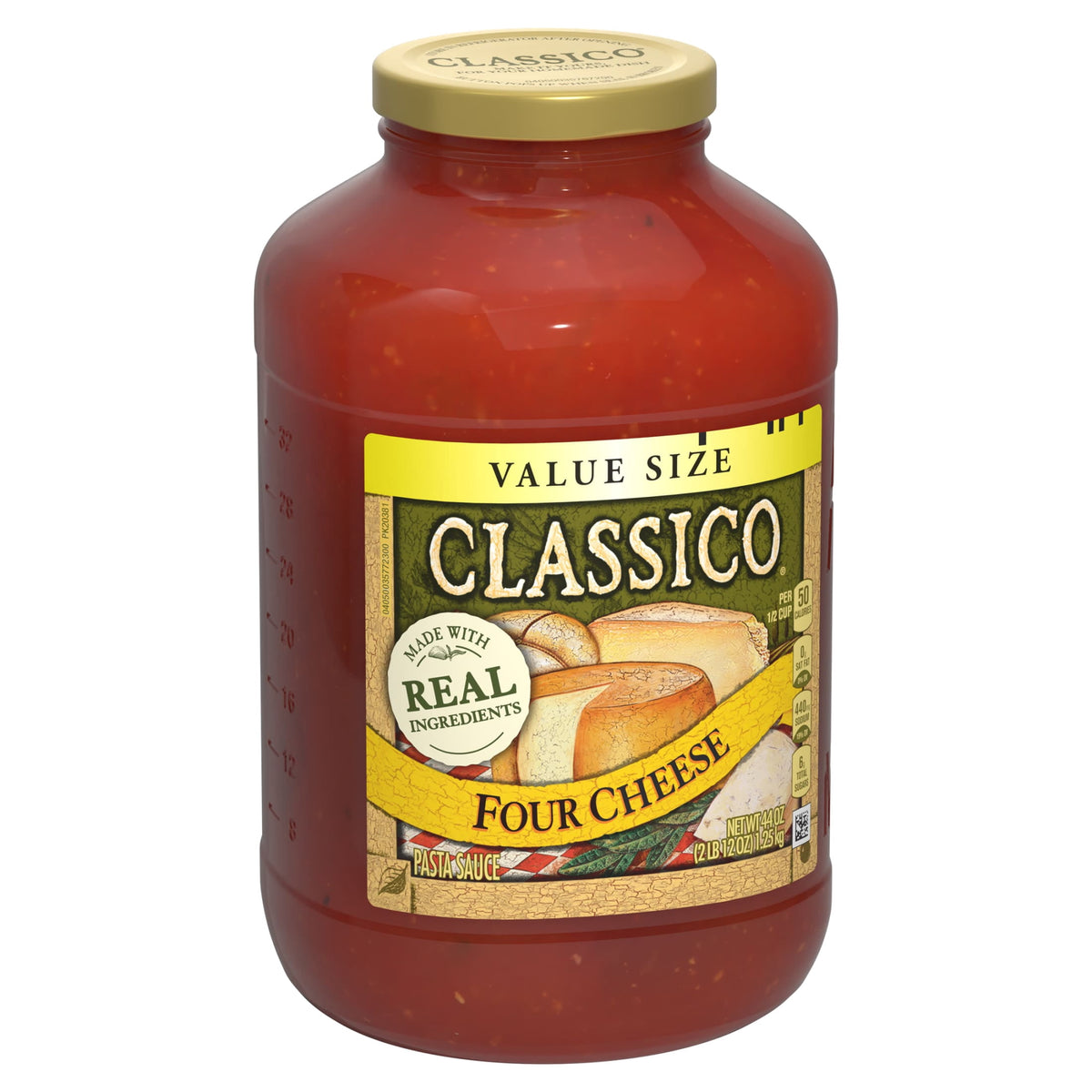 미국직구 클라시코 Four Cheese Pasta Sauce Value Size, 44 oz Jar