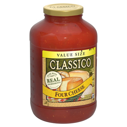 미국직구 클라시코 Four Cheese Pasta Sauce Value Size, 44 oz Jar