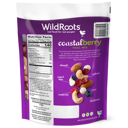 미국직구 WildRoots Coastal Berry Trail Mix, 26 oz