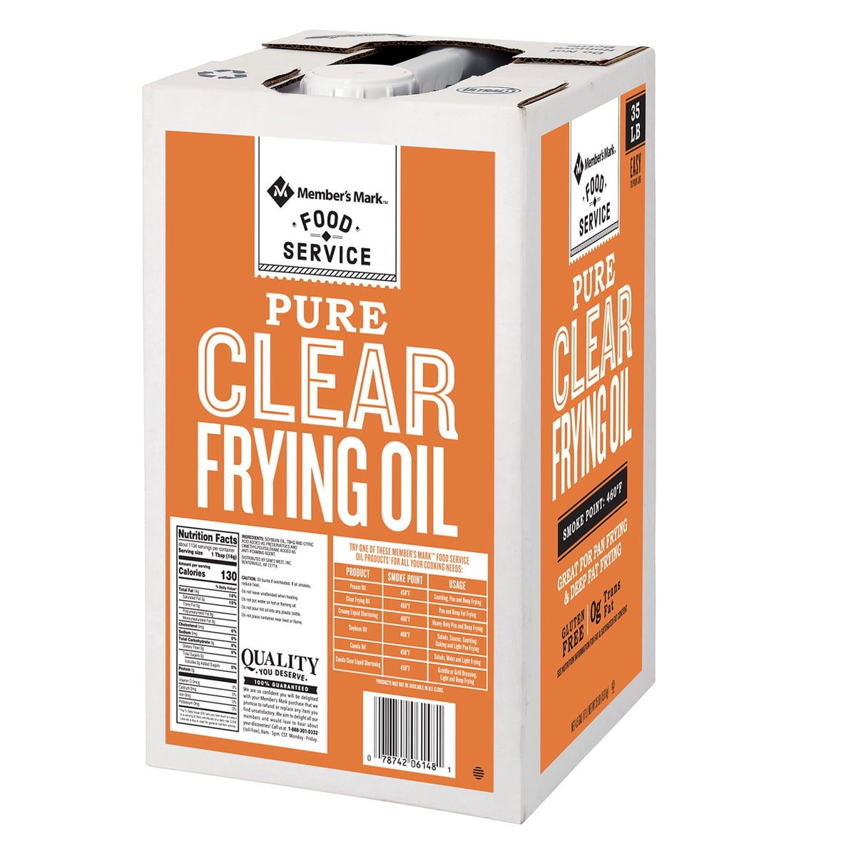 미국직구 멤버스마크 / Member's Mark 100% Pure Clear Frying Oil, 35 lbs. 2
