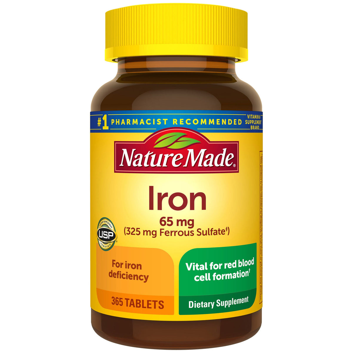미국직구 네이처메이드 철분 Nature Made Iron, 65 mg, 365 Tablets