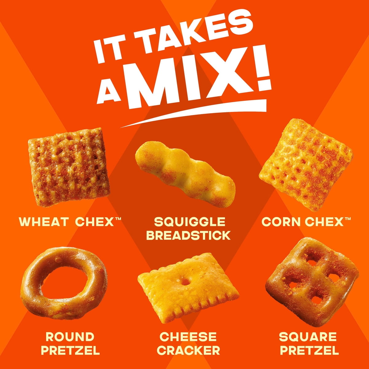 미국직구 567g 4팩 / (4 pack) Chex Mix Cheddar Snack Mix, Salty Snacks Tub, 567g 3