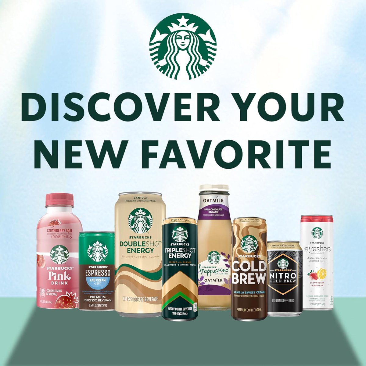 미국직구 Starbucks Iced Energy 355ml 2팩 / Starbucks Iced Energy Blueberry Lemonade 355ml Can,  4