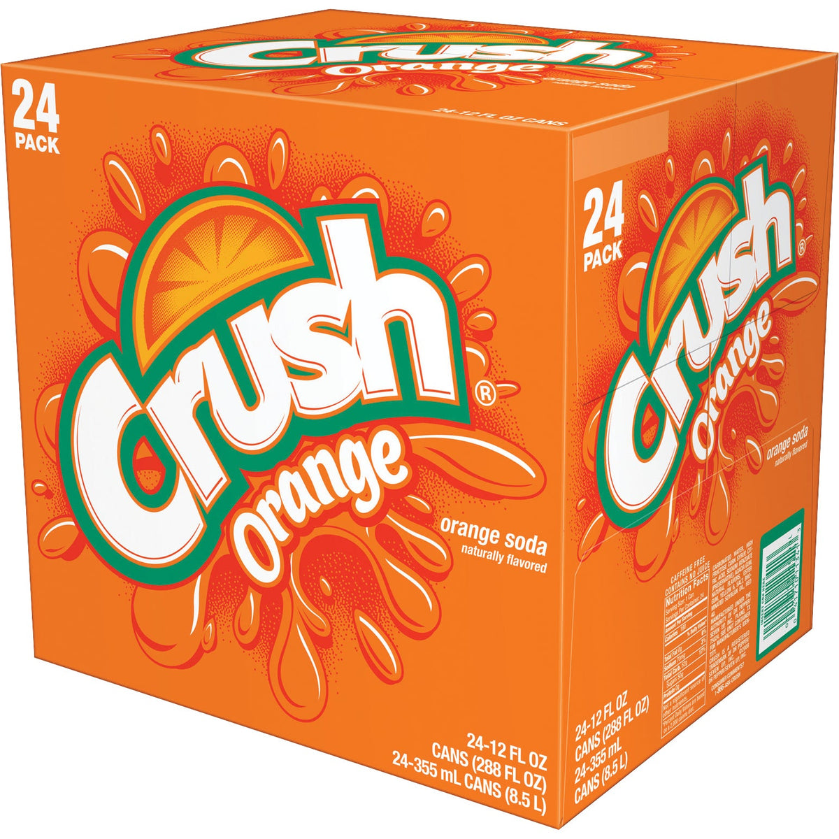 미국직구 Crush, Orange, 12 oz, 24 ct
