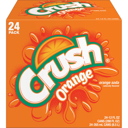 미국직구 Crush, Orange, 12 oz, 24 ct