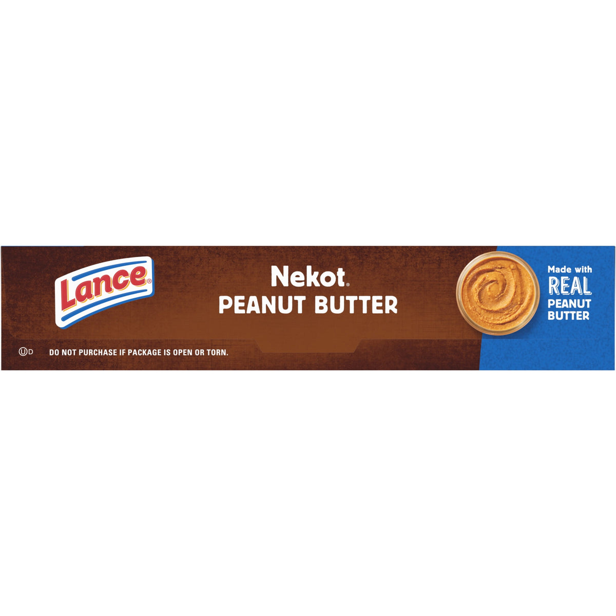 미국직구 랜스 Sandwich Cookies, Nekot Peanut Butter, 10 Individually Wrapped Packs, 6 Sandwiches Each