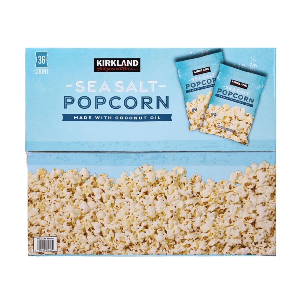 미국직구 Kirkland Signature Sea 견과 18g / Kirkland Signature Sea Salt Popcorn, 18g Individual B 2