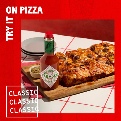 미국직구 Tabasco Original Red Pepper Sauce, 12 fl oz, Regular Glass Hot Sauce Bottle, Gluten Free