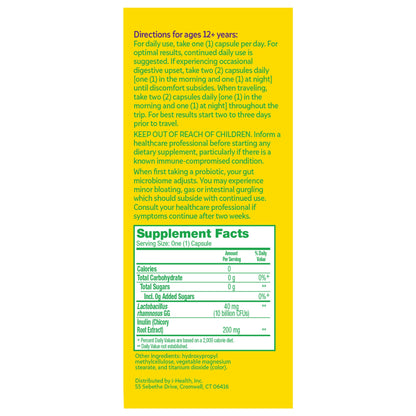 미국직구 컬쳐렐 유산균 Culturelle Digestive Health Probiotic, 80 Vegetarian Capsules