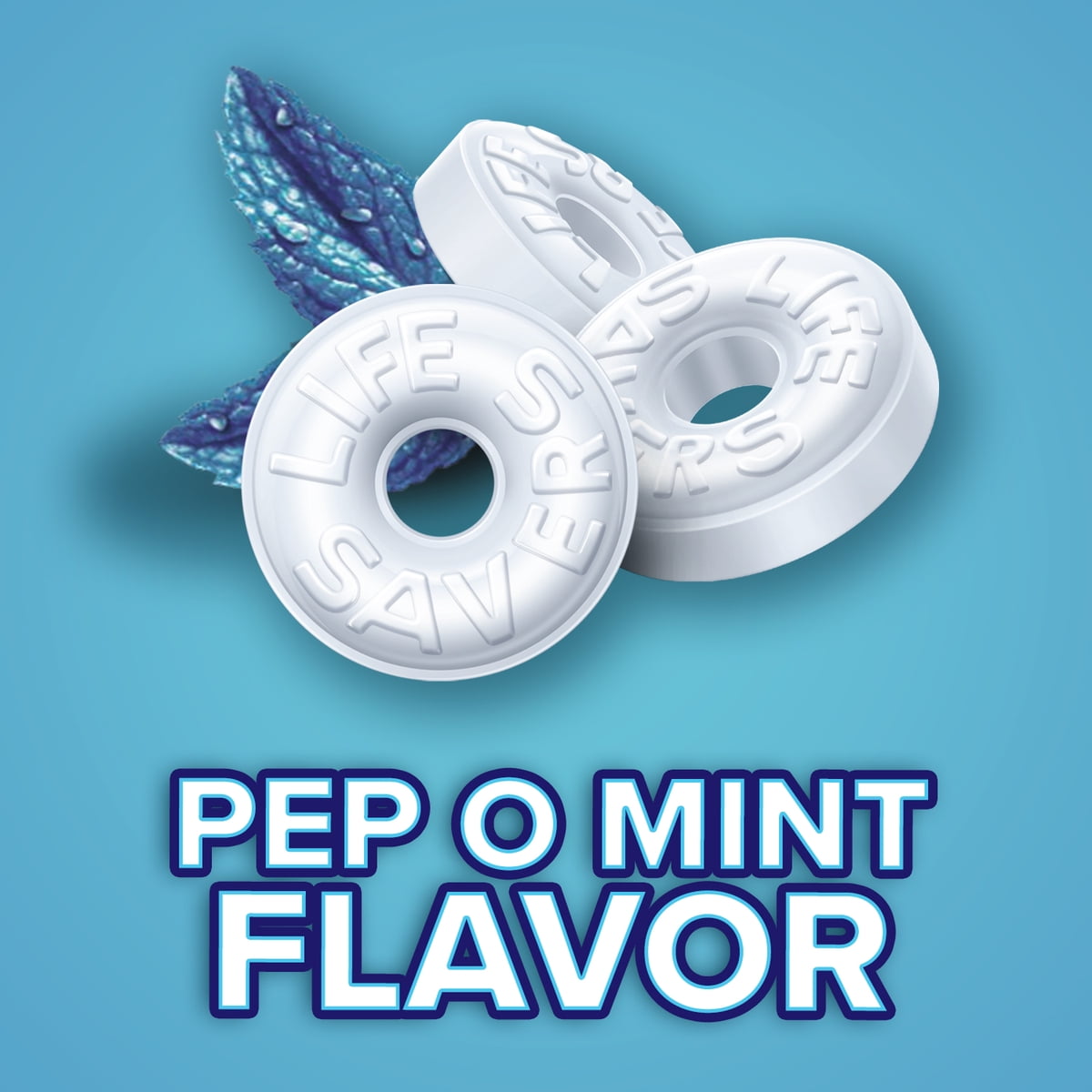 미국직구 Life Savers Pep-O-Mint 캔디 1.3kg / Life Savers Pep-O-Mint Breath Mints Hard Candy, Par 3